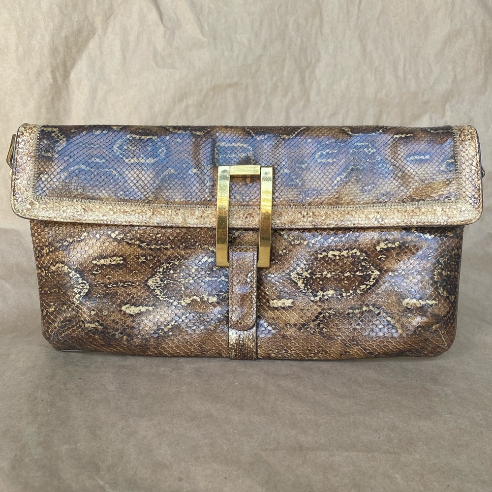 Vintage Bags By Varon Snakeskin Purse